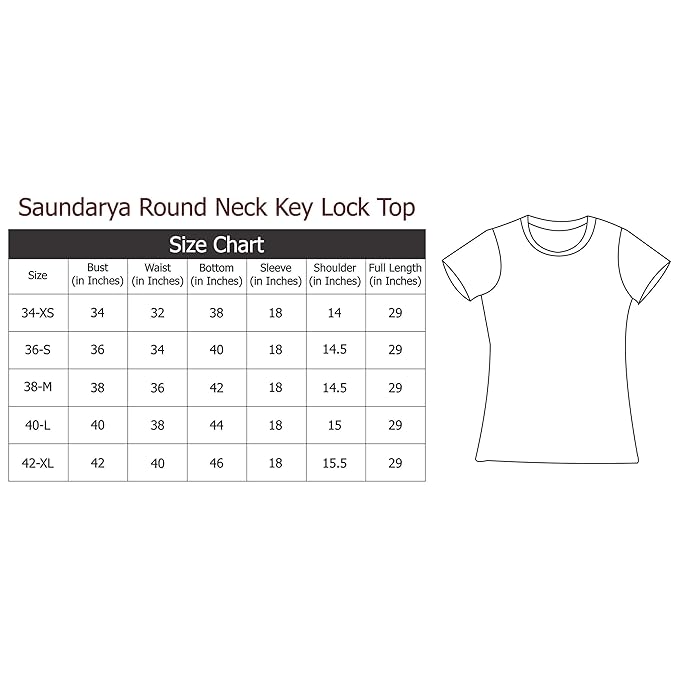 Saundarya Women's Black Keyhole Neck Top