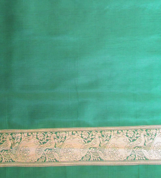 Saundarya Women's Red Banarasi Silk Saree