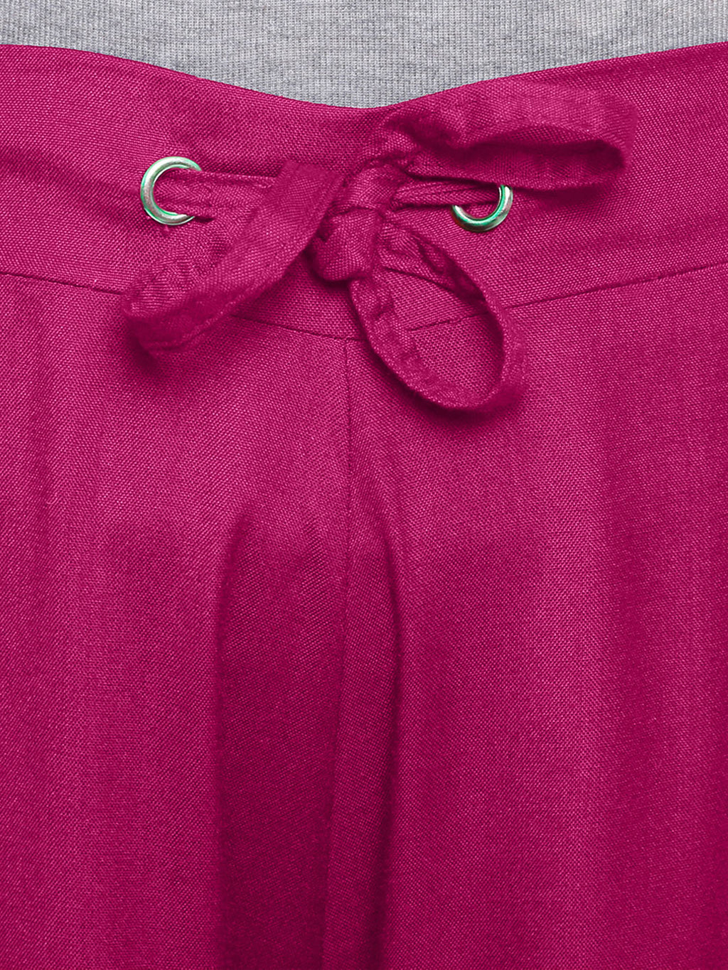 Saundarya Women's Loose Fit Skirt Palazzo  Dark Pink